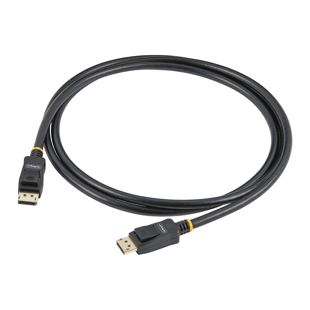 StarTech.com Câble DisplayPort 1.2 Certifié VESA 2m, 4K 60Hz UHD avec Loquets, Lot de 10