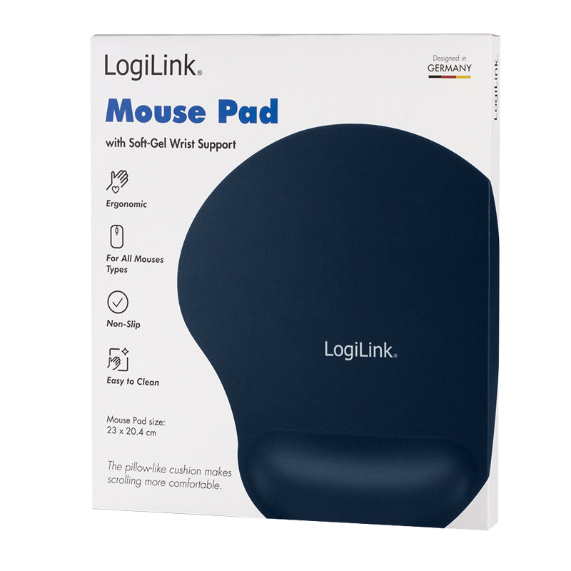 LogiLink ID0027B Tapis de Souris, Bleu