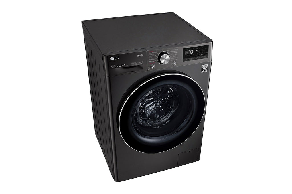 LG F6WV710P2S machine à laver Charge avant 10,5 kg 1600 tr/min Noir, Acier inoxydable - vue 8