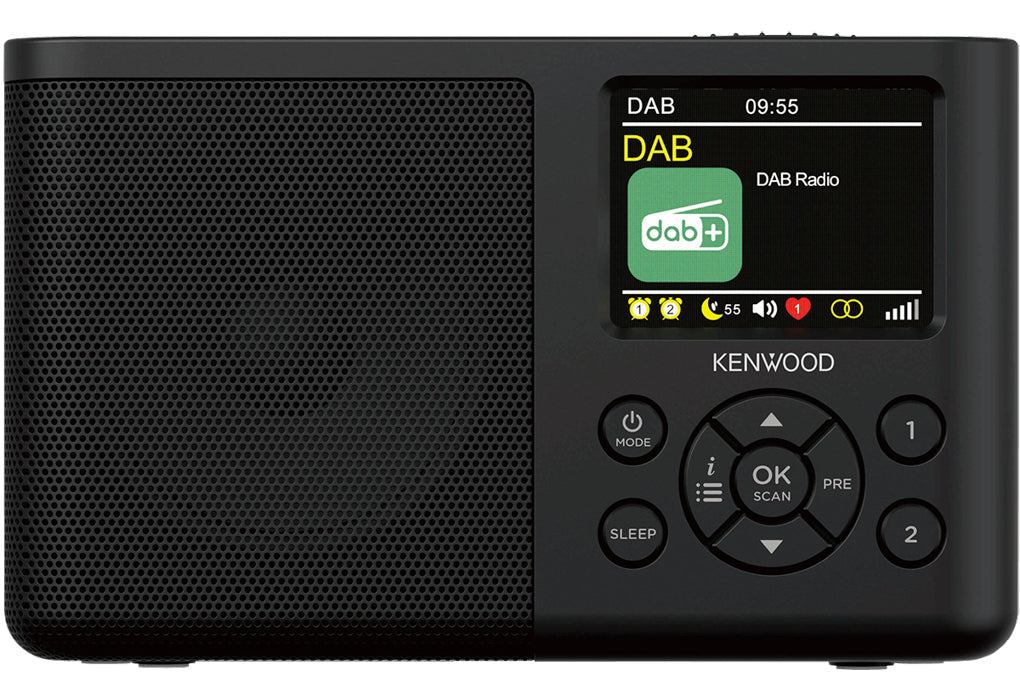 Kenwood CR-M33DAB Portable Numérique Noir