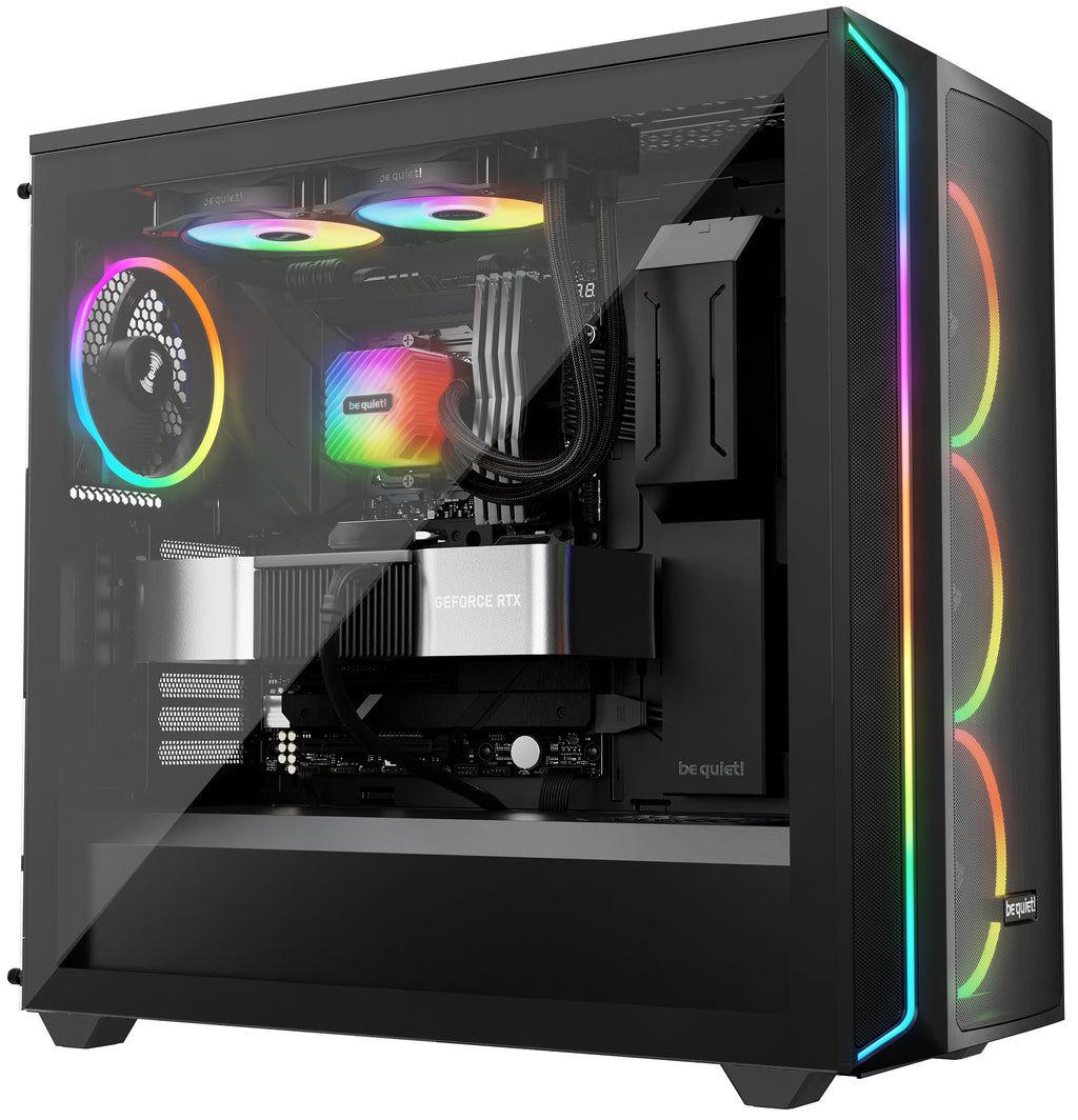 be quiet! Light Loop 240 mm, Système de Refroidissement Liquide AIO, ARGB, Noir, Sockets Intel et AMD