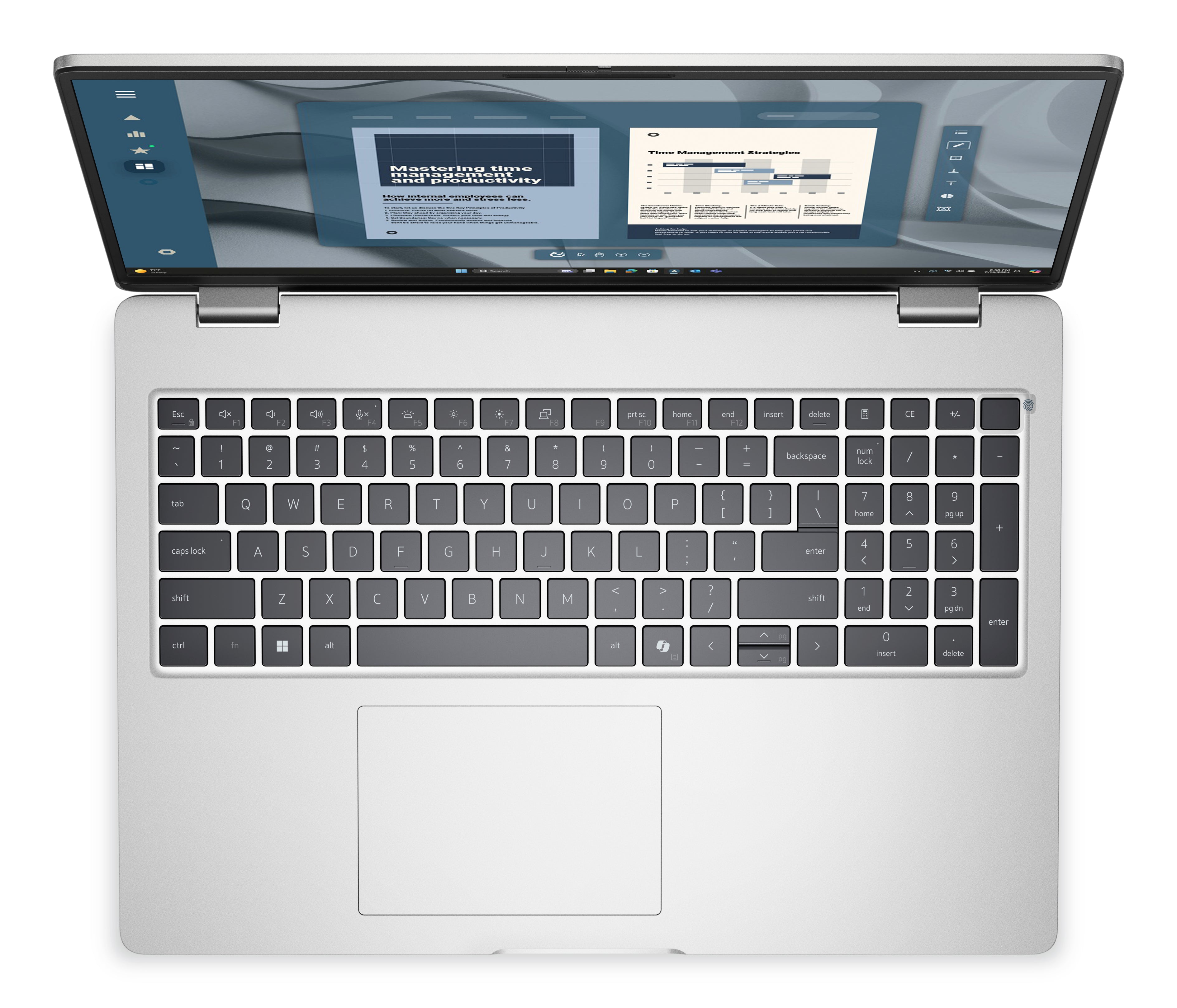 DELL Pro 16 PC16255 Copilot+ PC AMD Ryzen AI 5 340 Ordinateur portable 40,6 cm (16") Full HD+ 16 Go DDR5-SDRAM 512 Go SSD Wi-Fi 6E (802.11ax) Windows 11 Pro Allemand Platine
