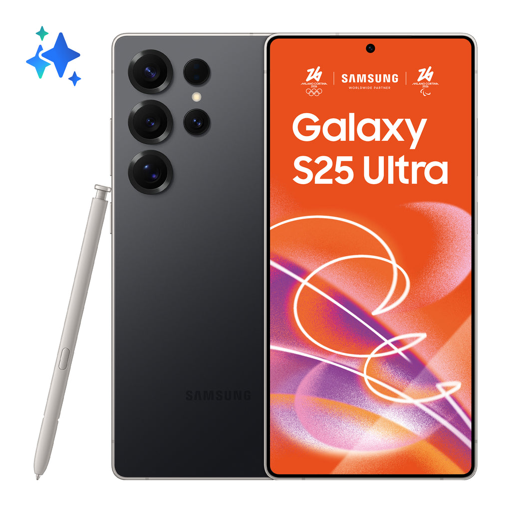 Samsung Samsung Galaxy S25 Ultra 17,5 cm (6.9") Double SIM Android 15 5G USB Type-C 12 Go 256 Go 5000 mAh Noir, Titane