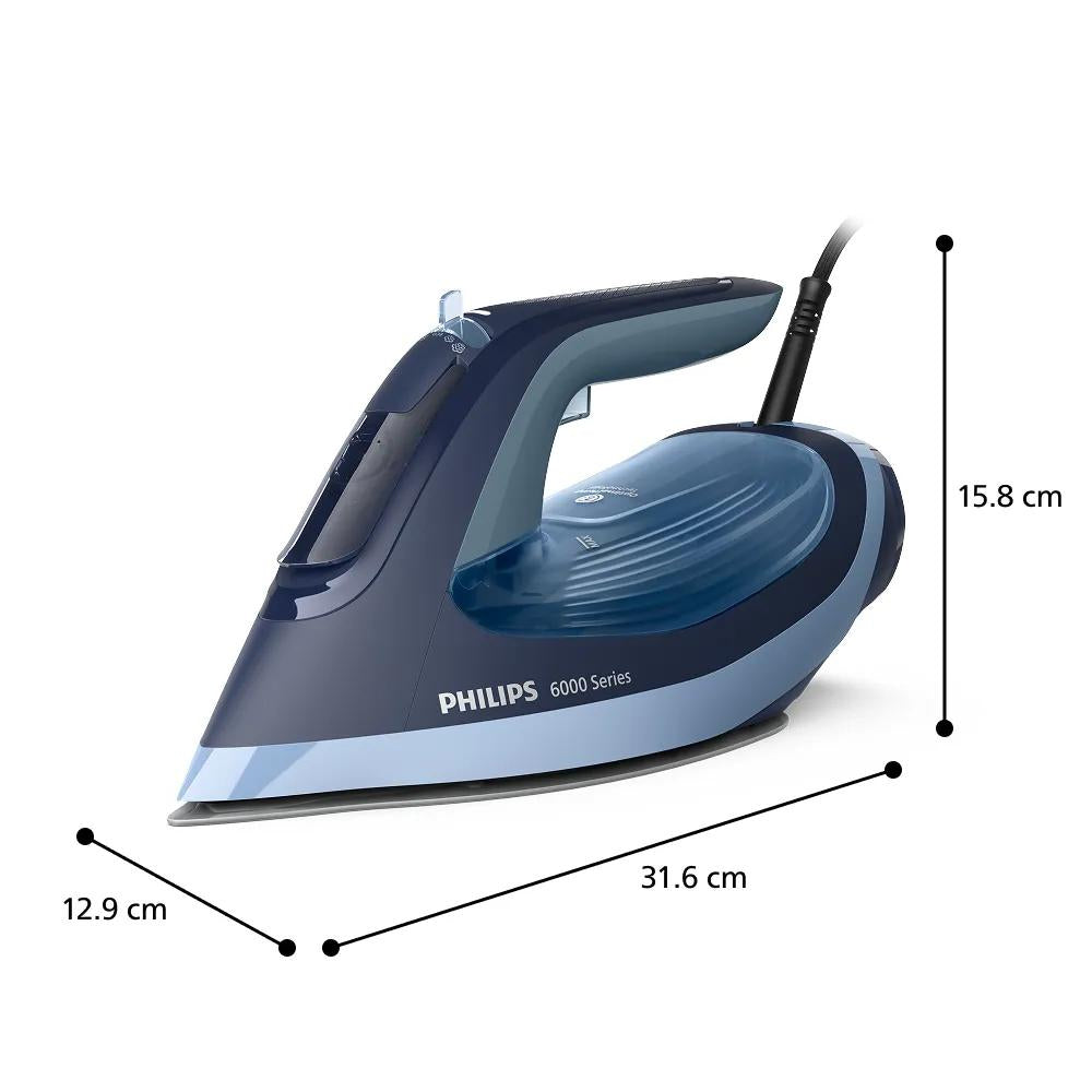 Philips Série 6000 Fer à Repasser Vapeur