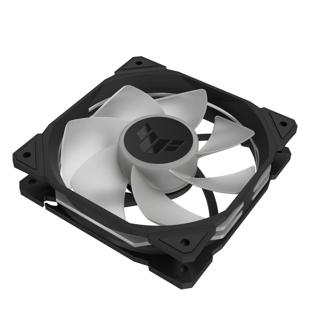 ASUS TUF Gaming TR120 ARGB Reverse Fan - Triple Pack Boitier PC Ventilateur 12 cm Noir