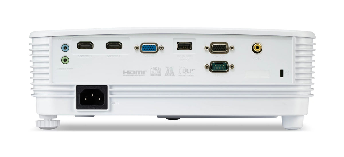Acer P1257 Projecteur DLP XGA 4800 ANSI Lumens Compatibilité 3D Blanc