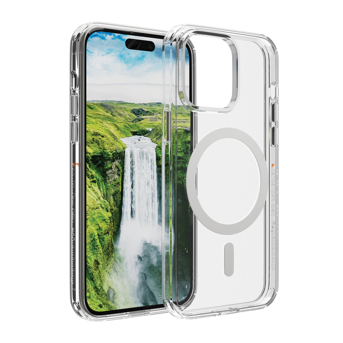 dbramante1928 Iceland Ultra D3O MagSafe coque de protection pour téléphones portables Housse Transparent, Blanc - vue 2