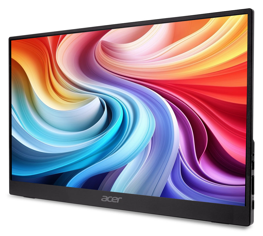 Acer PM161QB1bmiuux Moniteur portable Noir 39,6 cm (15.6") 1920 x 1080 pixels