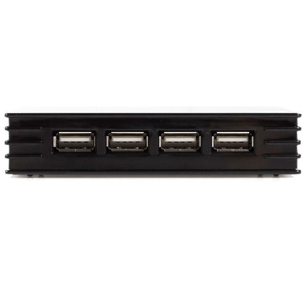 StarTech.com ST7202USBGB hub & concentrateur USB 2.0 480 Mbit/s Noir