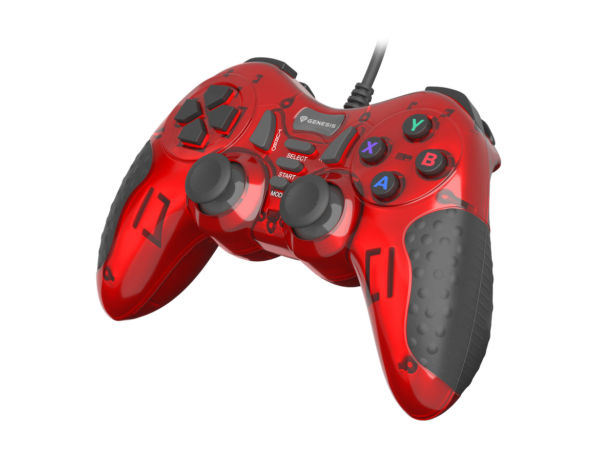 GENESIS MANGAN 200 Rouge USB 2.0 Manette de jeu Analogique/Numérique PC - vue 2