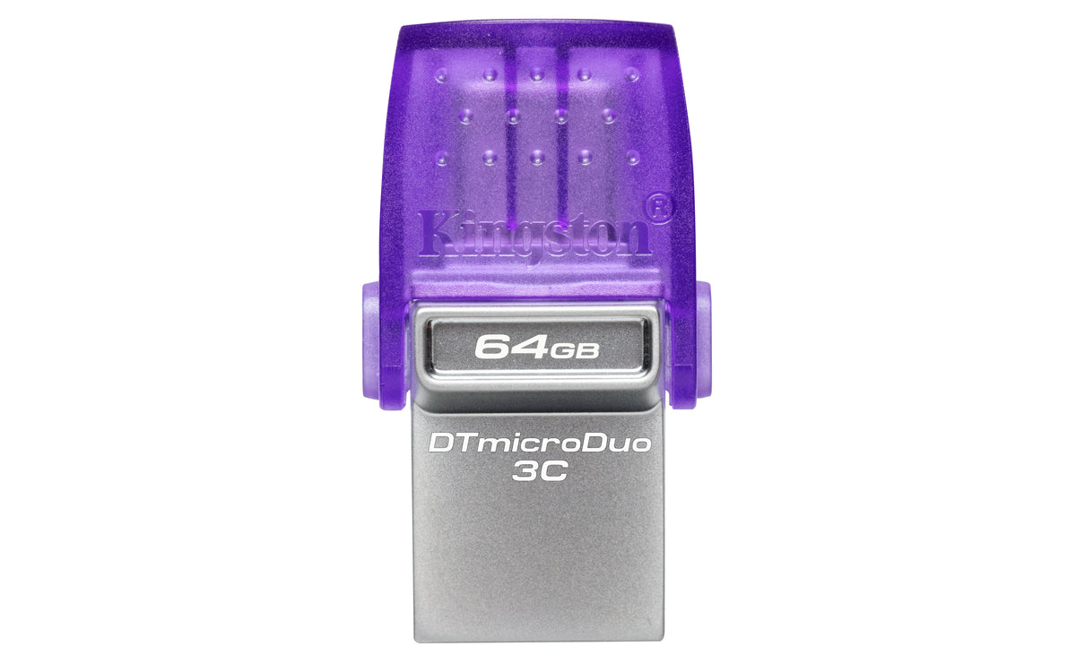 Kingston Technology DataTraveler microDuo 3C 64 Go, USB-A et USB-C, 200 Mo/s