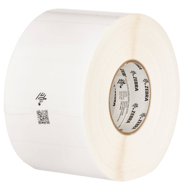 Zebra PolyO 3100T Blanc Imprimante d'étiquette adhésive