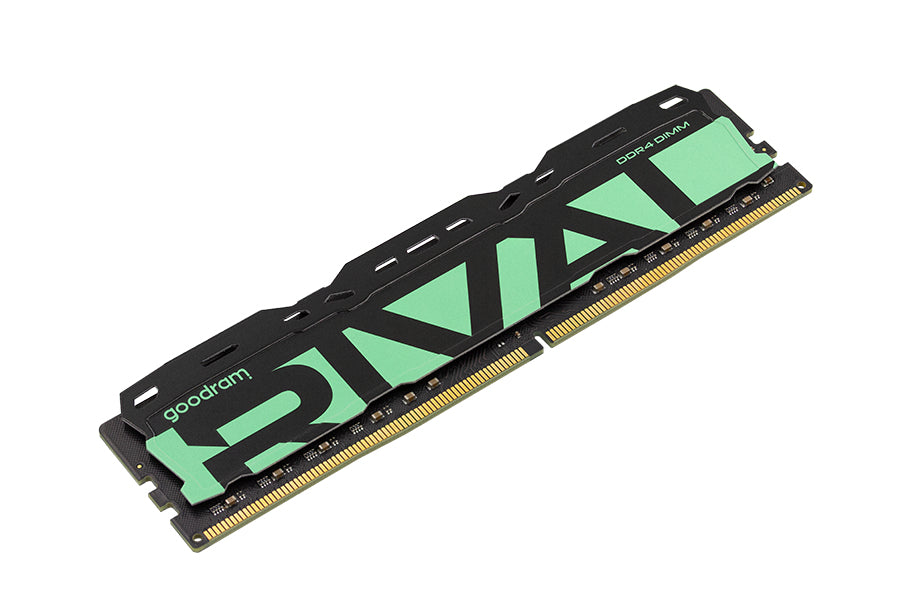 Goodram *DDR4 Rival Radiant 16GB (1*16)/3200 CL16 Green module de mémoire 16 Go 1 x 16 Go 3200 MT/s 288-pin DIMM