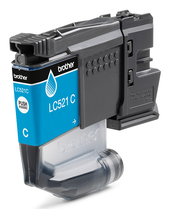 Brother LC521C Cartouche d'encre originale - Cyan