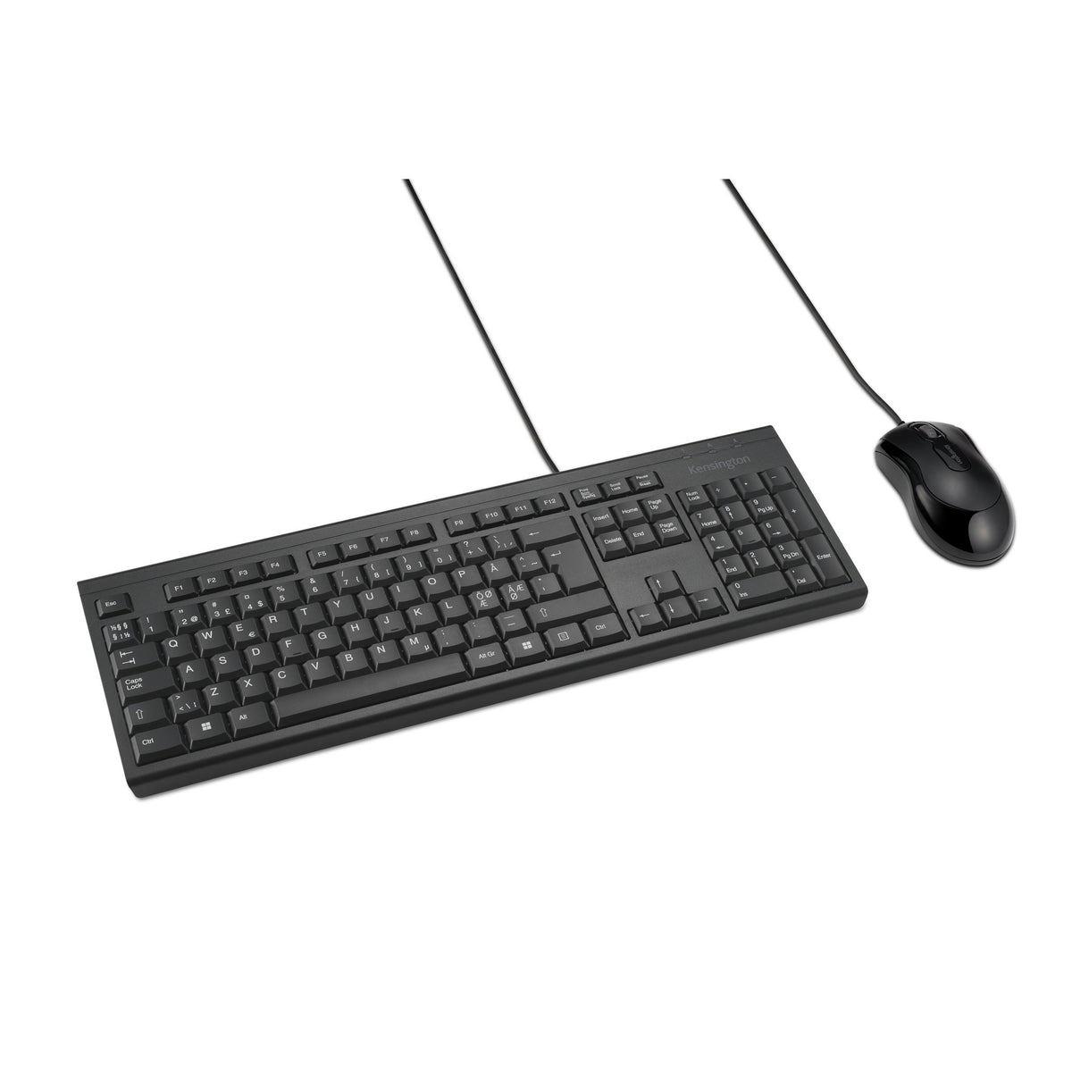 Kensington KM100 EQ Kit Clavier et Souris Filaire AZERTY