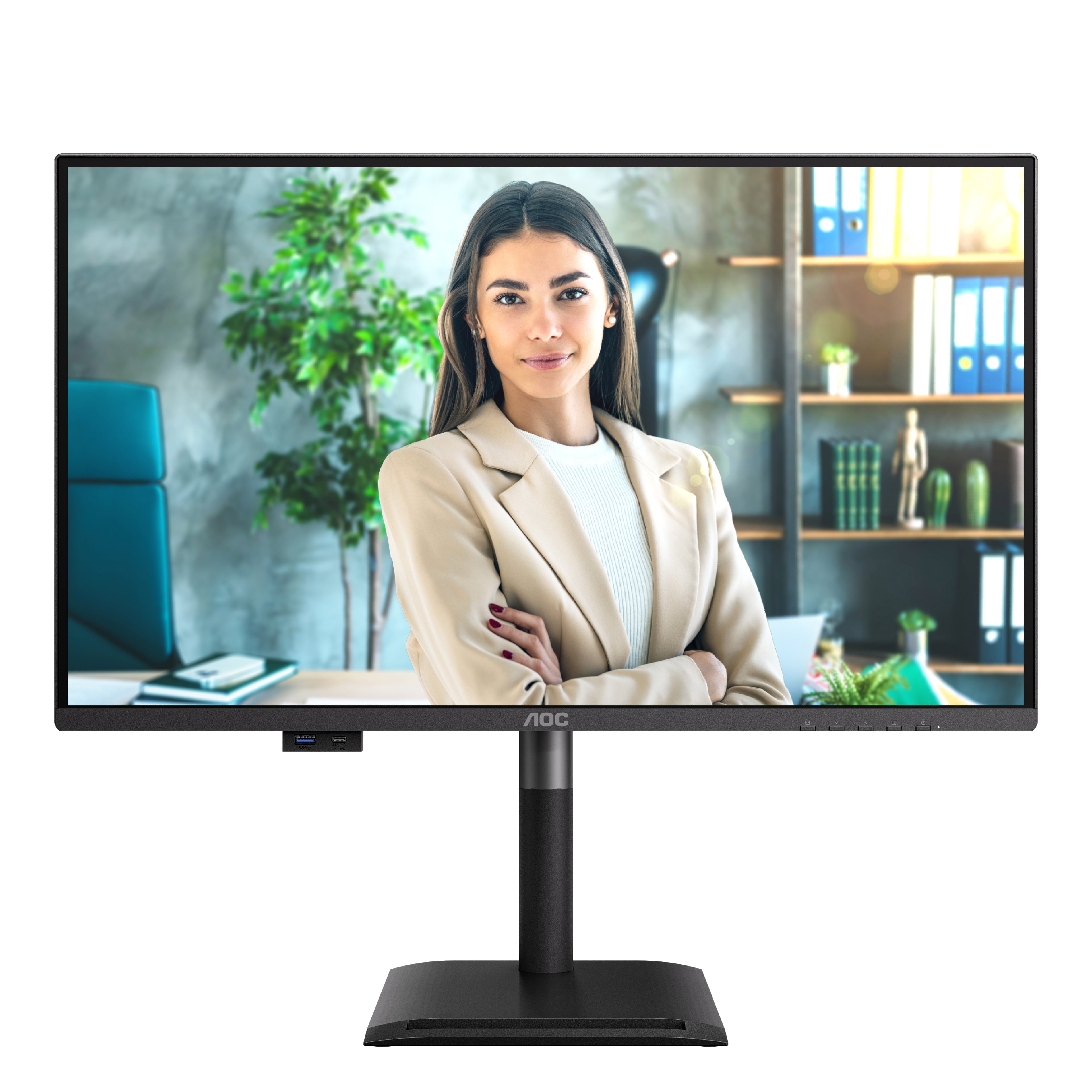 AOC Q27P4U écran plat de PC 68,6 cm (27") 2560 x 1440 pixels Wide Quad HD Noir