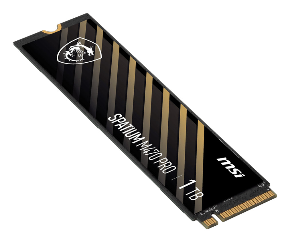 MSI Spatium M470 PRO PCIe 4.0 NVMe M.2 1TB 1 To PCI Express 4.0 3D NAND - vue 4