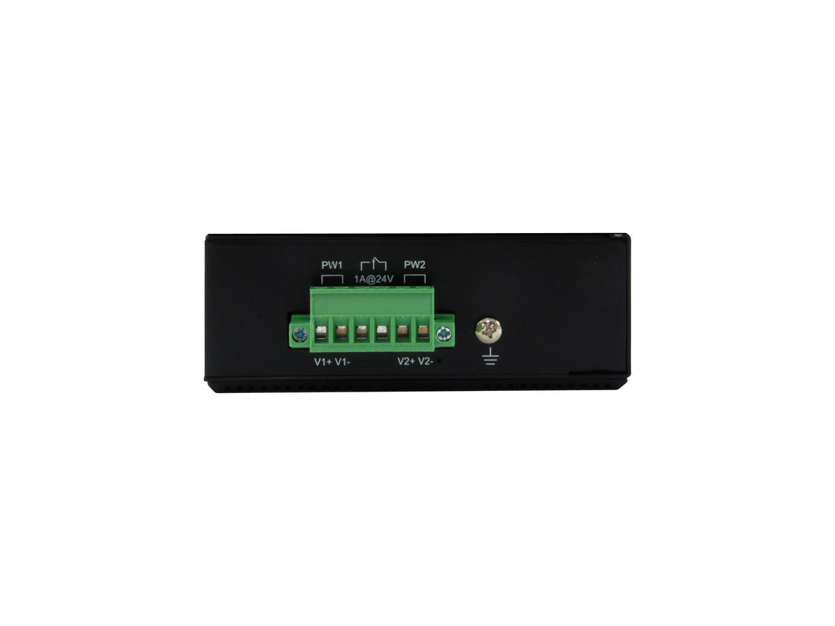 LevelOne IGP-0802 Commutateur Réseau Non-géré Gigabit Ethernet PoE, 8 Ports RJ-45, Noir