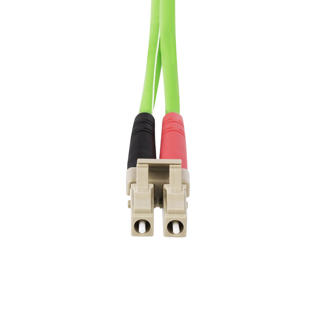 StarTech.com Câble Fibre Optique Multimode OM5 LC à LC (UPC) de 1m, Cordon/Jarretière/Connecteur Fibre Optique 50/125µm Duplex LOMMF Zipcord, VCSEL, 40G/100G, Insensible à la Courbure, Cordon de Liaison Fibre LSZH - vue 4