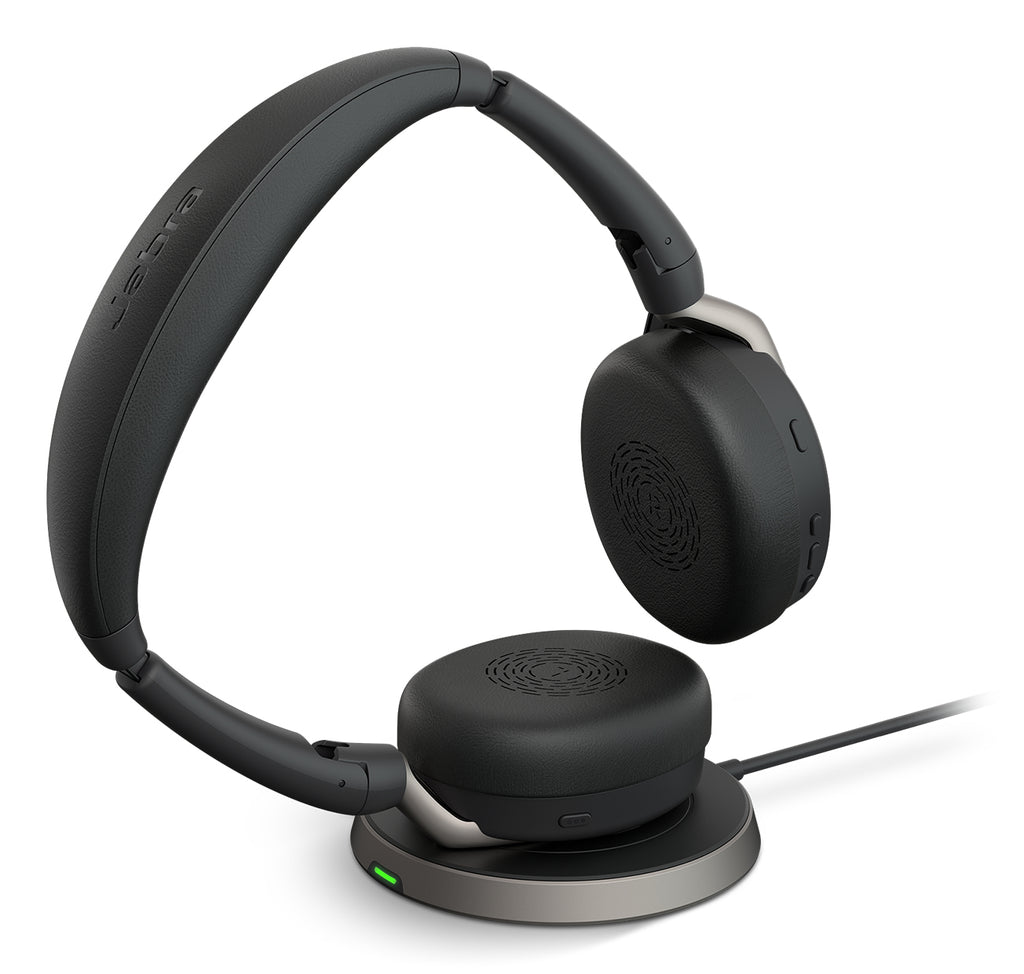 Jabra Evolve2 65 Flex Casque Sans fil Arceau Bureau/Centre d'appels USB Type-C Bluetooth Socle de chargement