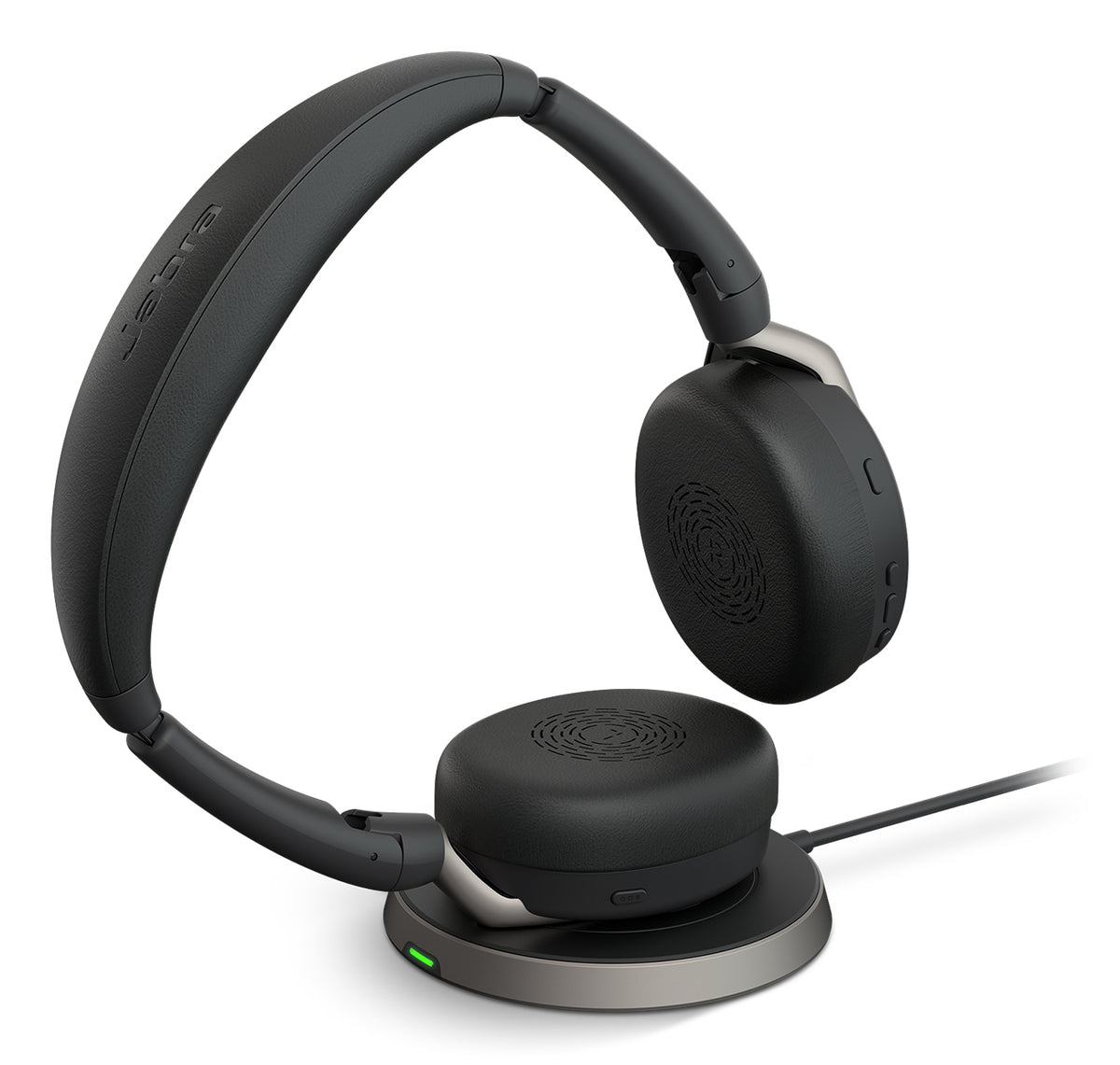 Jabra Evolve2 65 Flex Casque Sans Fil Bluetooth avec Socle de Chargement, USB Type-A