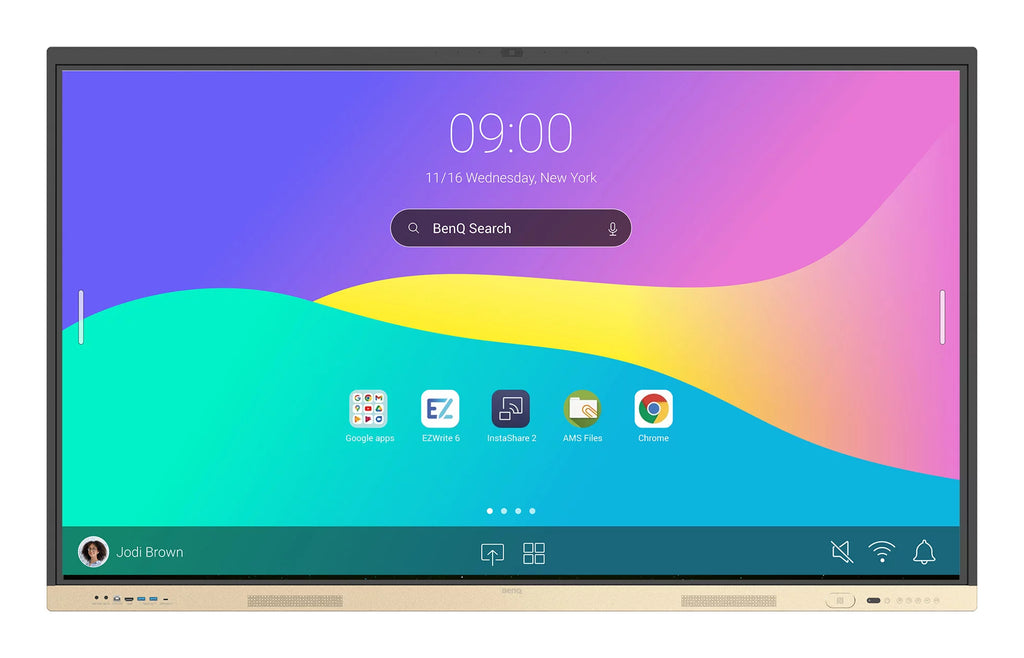 BenQ RE9804FV Tableau Blanc Interactif 98" 4K UHD Écran Tactile Noir