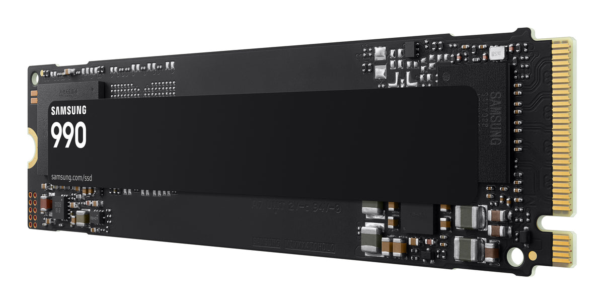 Samsung 990 Basic SSD 1To M.2 NVMe PCIe 4.0, Lecture jusqu'à 7150 Mo/s, Écriture jusqu'à 6450 Mo/s