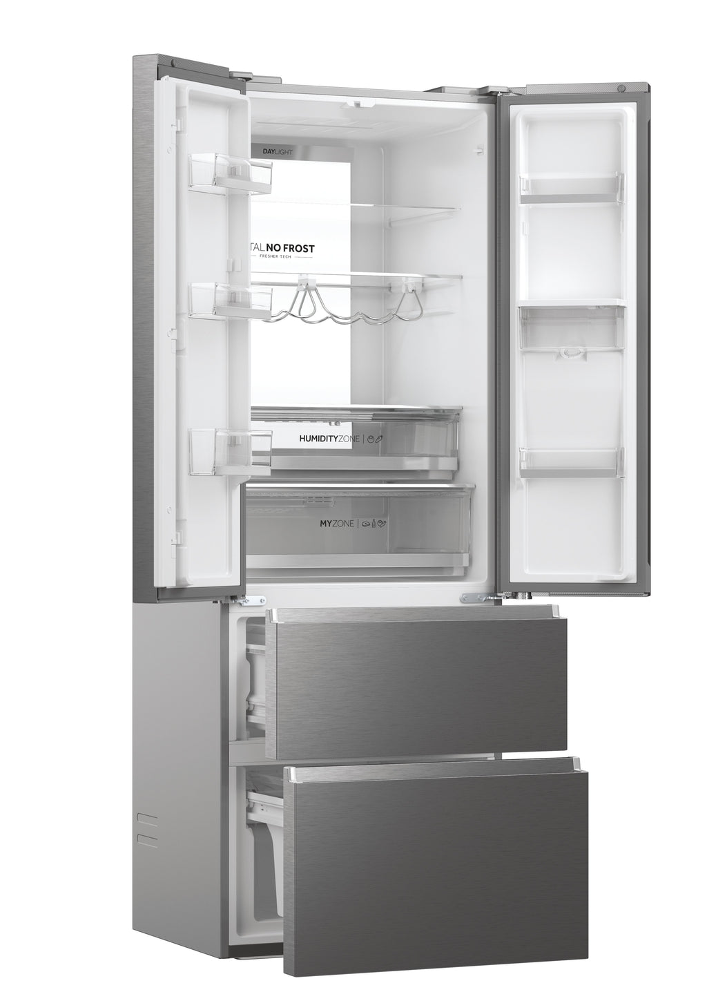 Haier HFW7720EWMP Pose libre 477 L Gris - vue 6