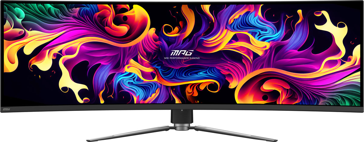 MSI MPG 491CQP QD-OLED Écran PC 49" Dual WQHD 5120 x 1440 Noir