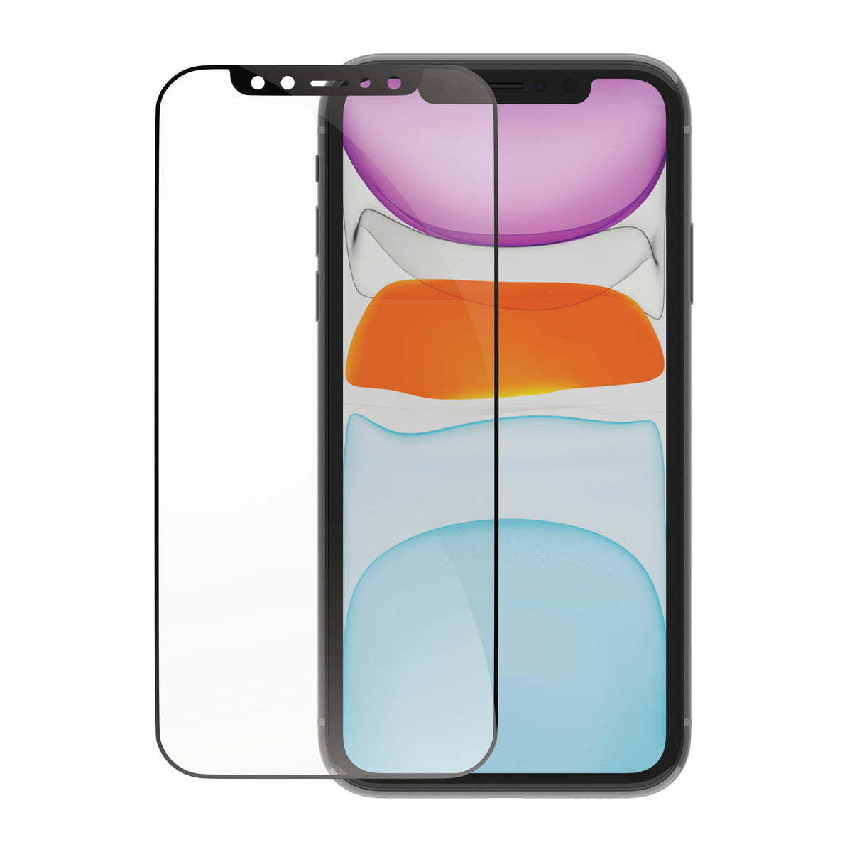 Protection d'écran Eco-Shield Transparente pour iPhone 11 et iPhone XR, 1 pièce