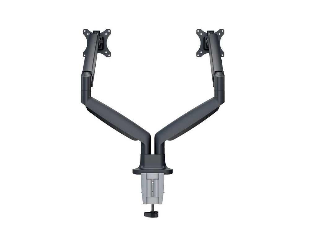 Multibrackets 3286 Support d'Écran Plat pour Bureau 15" à 27", Noir et Argent
