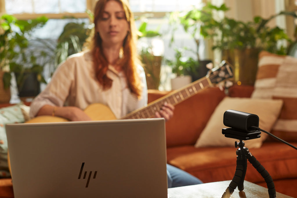 HP Webcam de diffusion 4K 965, 8 MP, Ultra HD, USB, Noir