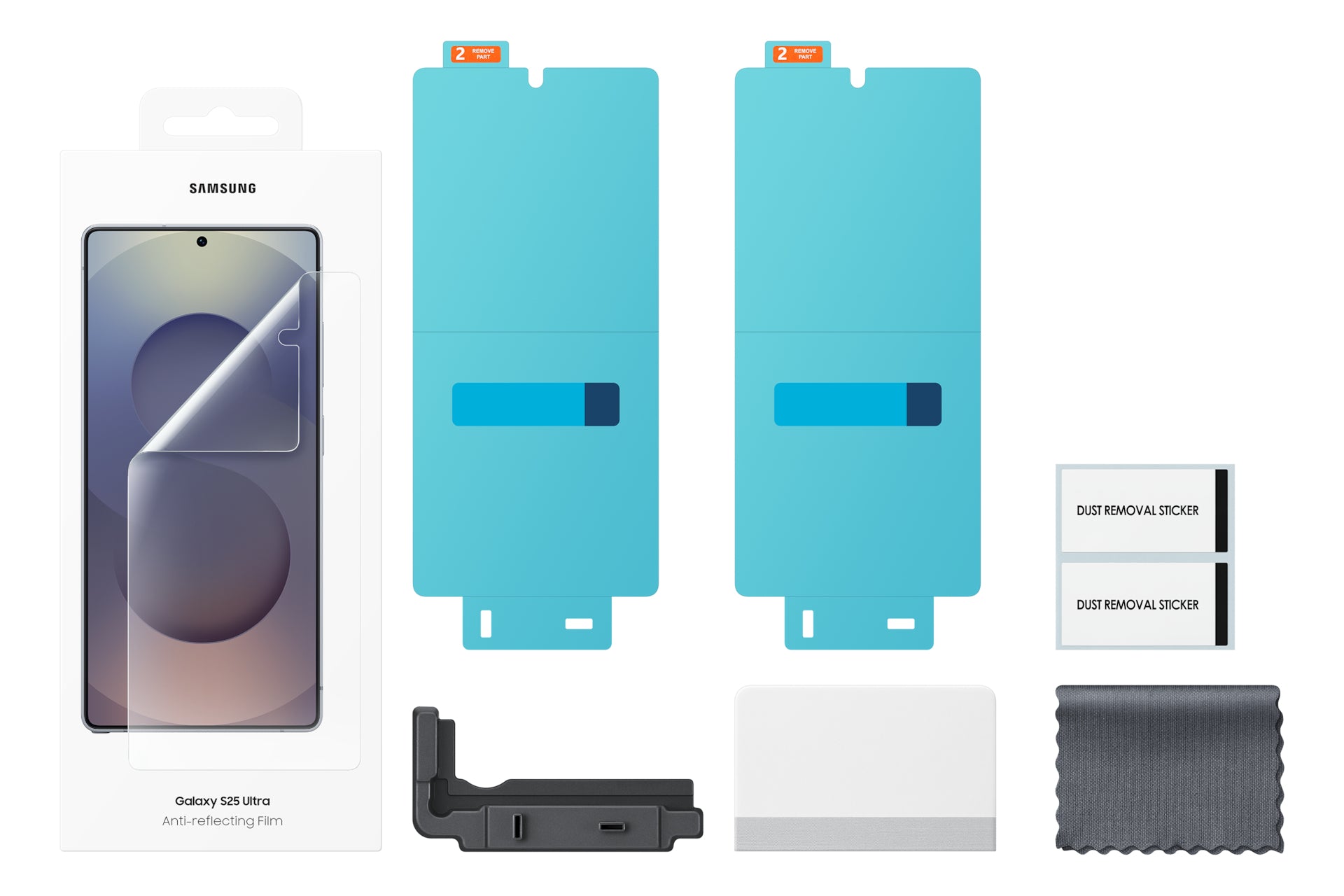 Samsung Samsung EF-US938CTEGWW écran et protection arrière de téléphones portables Protection d'écran transparent 1 pièce(s)