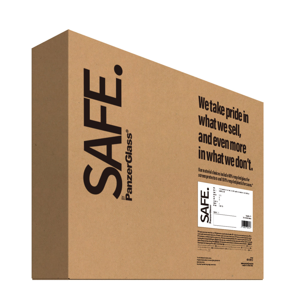 PanzerGlass SAFE. by ® 2-in-1 Protection Bundle iPhone 16 | Bulk Protection d'écran transparent Apple 50 pièce(s)