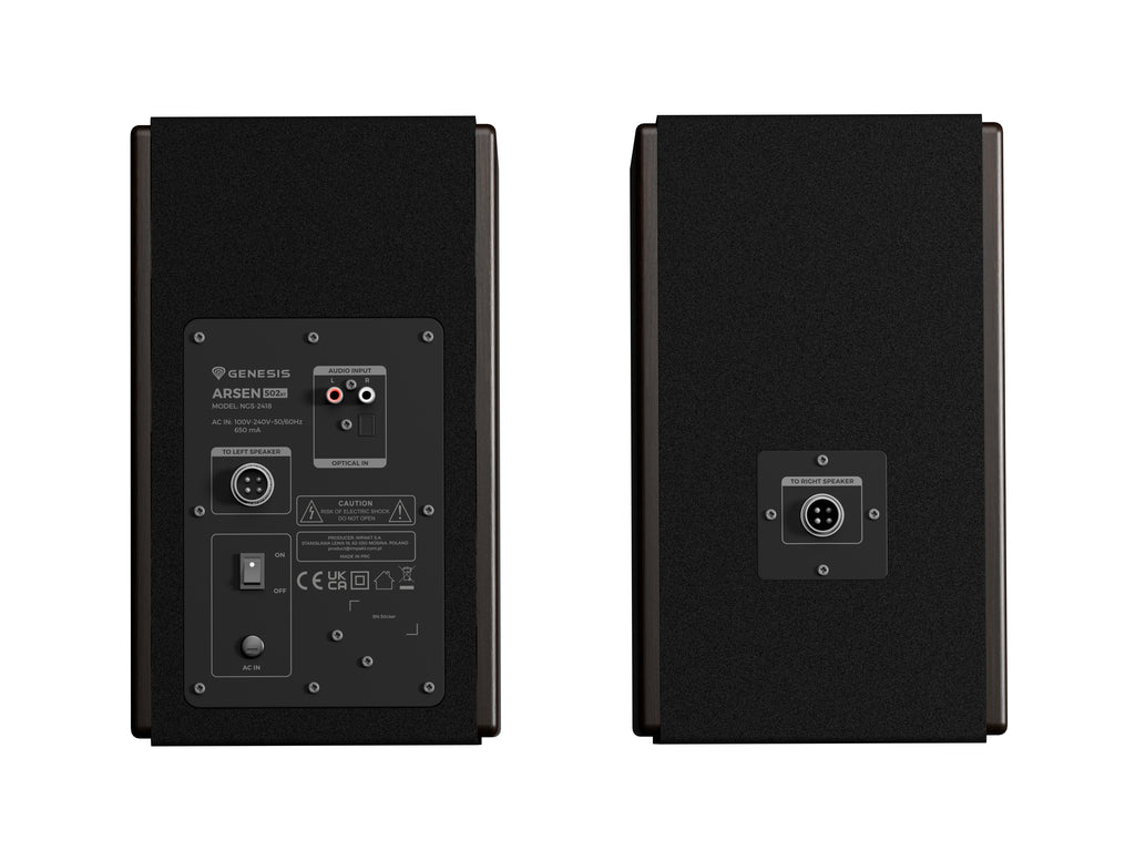 GENESIS Arsen 502BT Bronze 2-voies Avec fil &sans fil 60 W