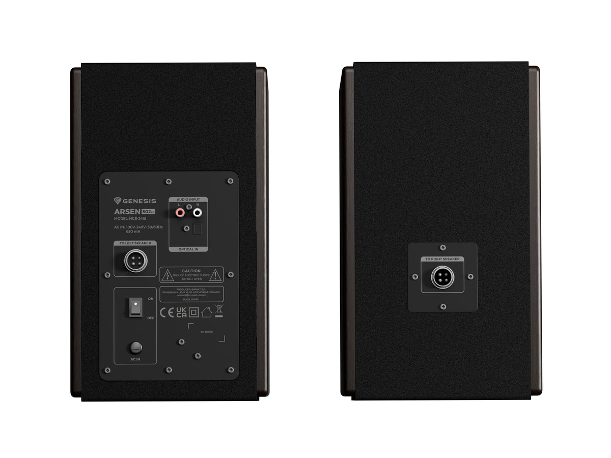 GENESIS Arsen 502BT Bronze 2-voies Avec fil &sans fil 60 W