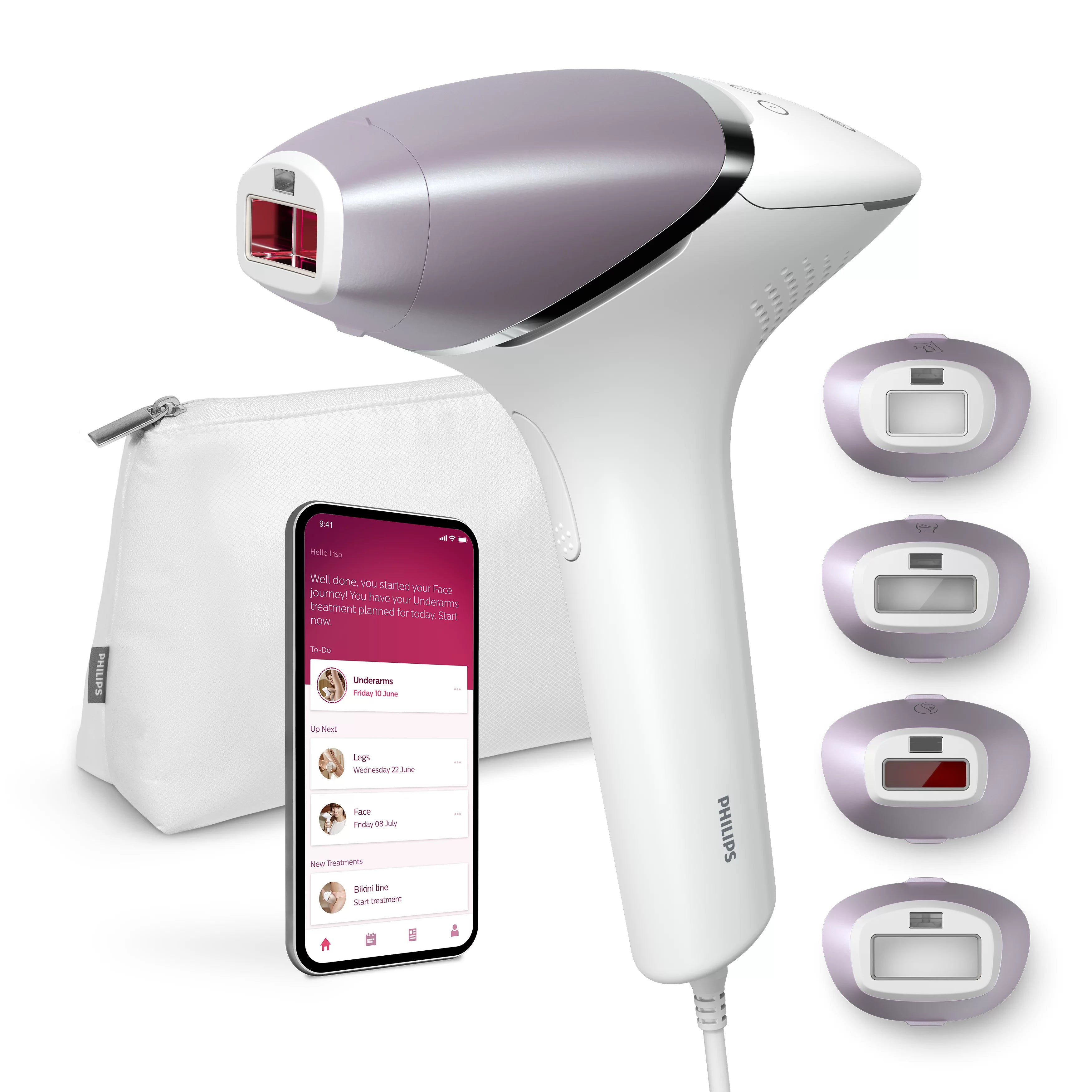 Philips Lumea Prestige Lumea IPL 8000 Series BRI947/00 Épilateur à lumière pulsée avec SenseIQ