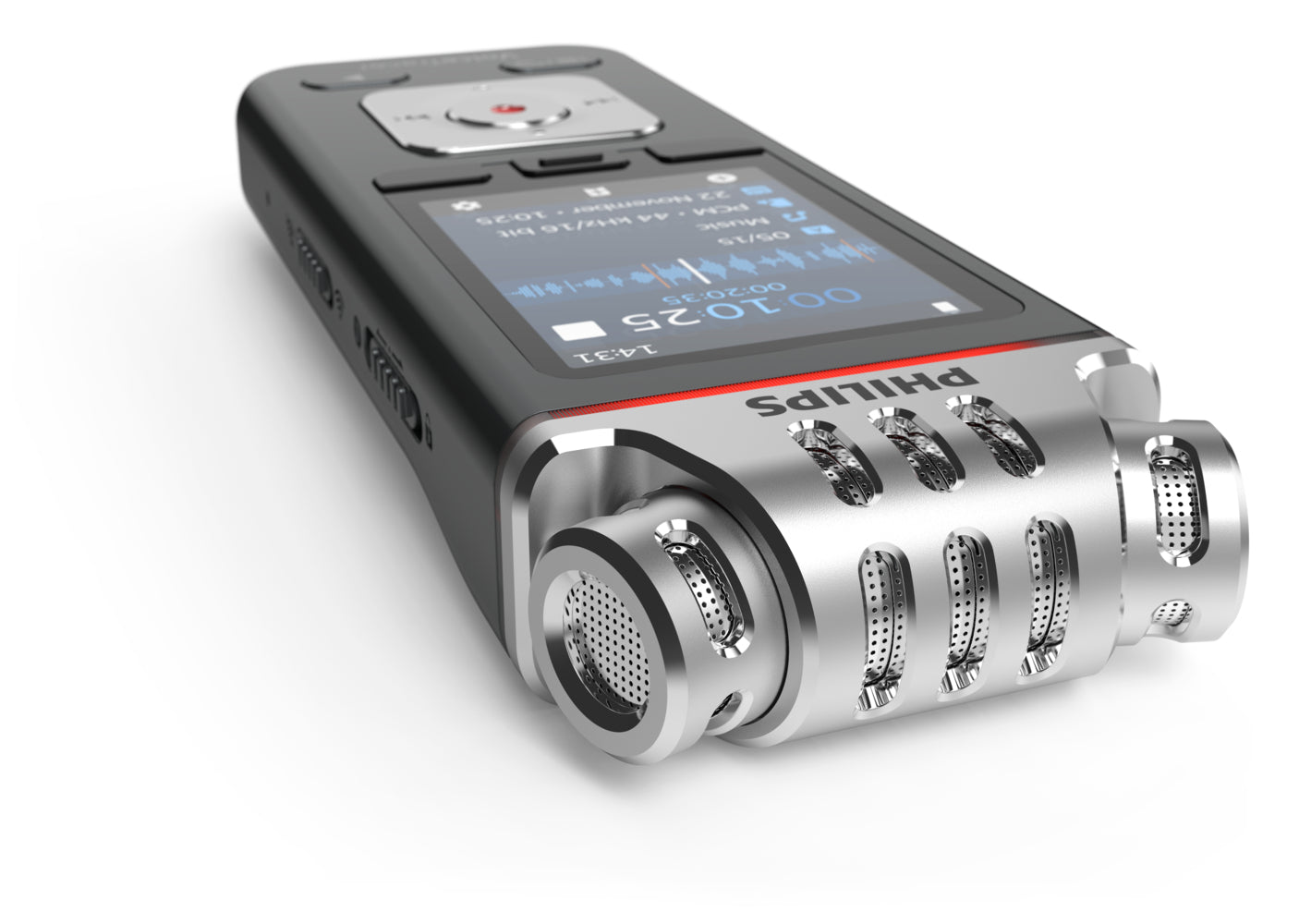 Philips VoiceTracer Noir, Gris