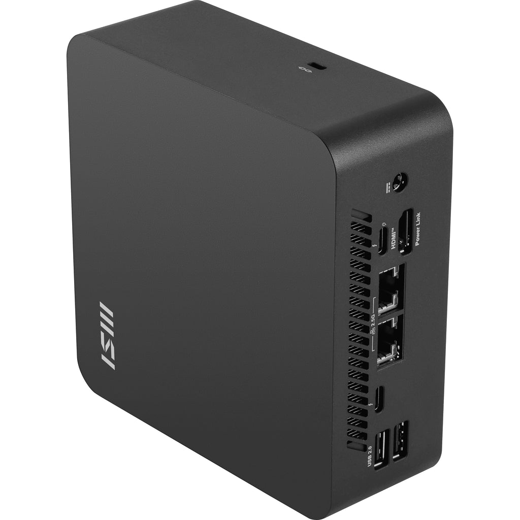 MSI Cubi NUC AI+ 2MG-039AT PC/poste de travail Copilot+ PC Intel Core Ultra 7 258V 32 Go LPDDR5x-SDRAM 1 To SSD Mini PC Noir