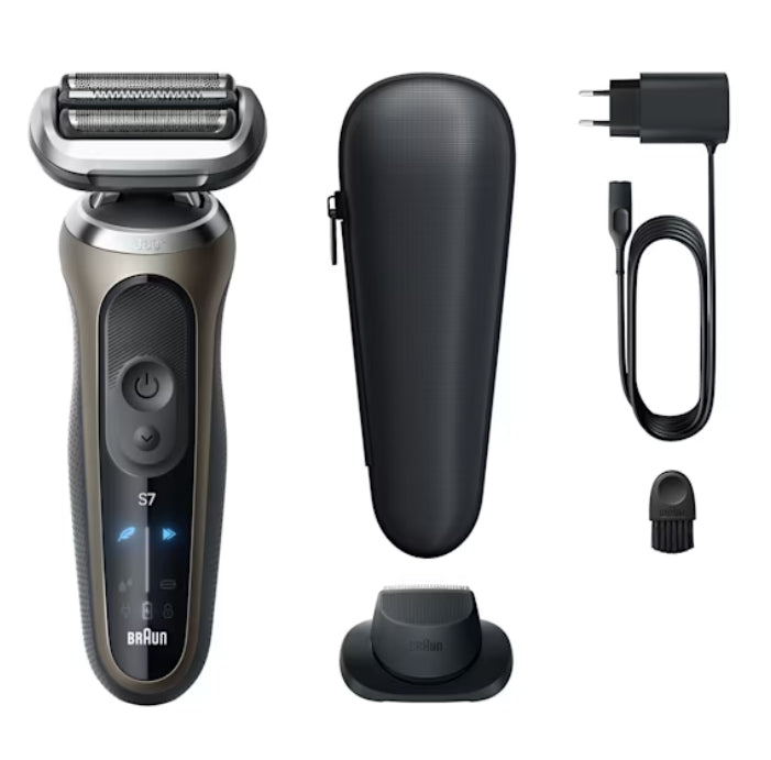 Braun Series 7 72-C1200s Tondeuse Noir, Bronze, Acier inoxydable