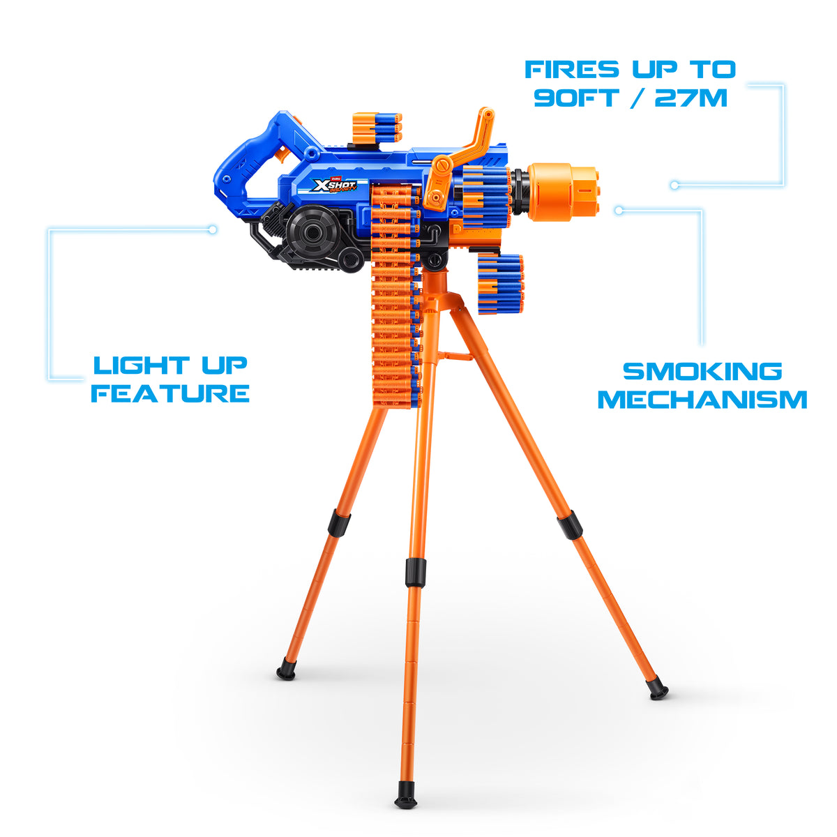 ZURU XSHOT Insanity Smoking Barrel Blaster - vue 4