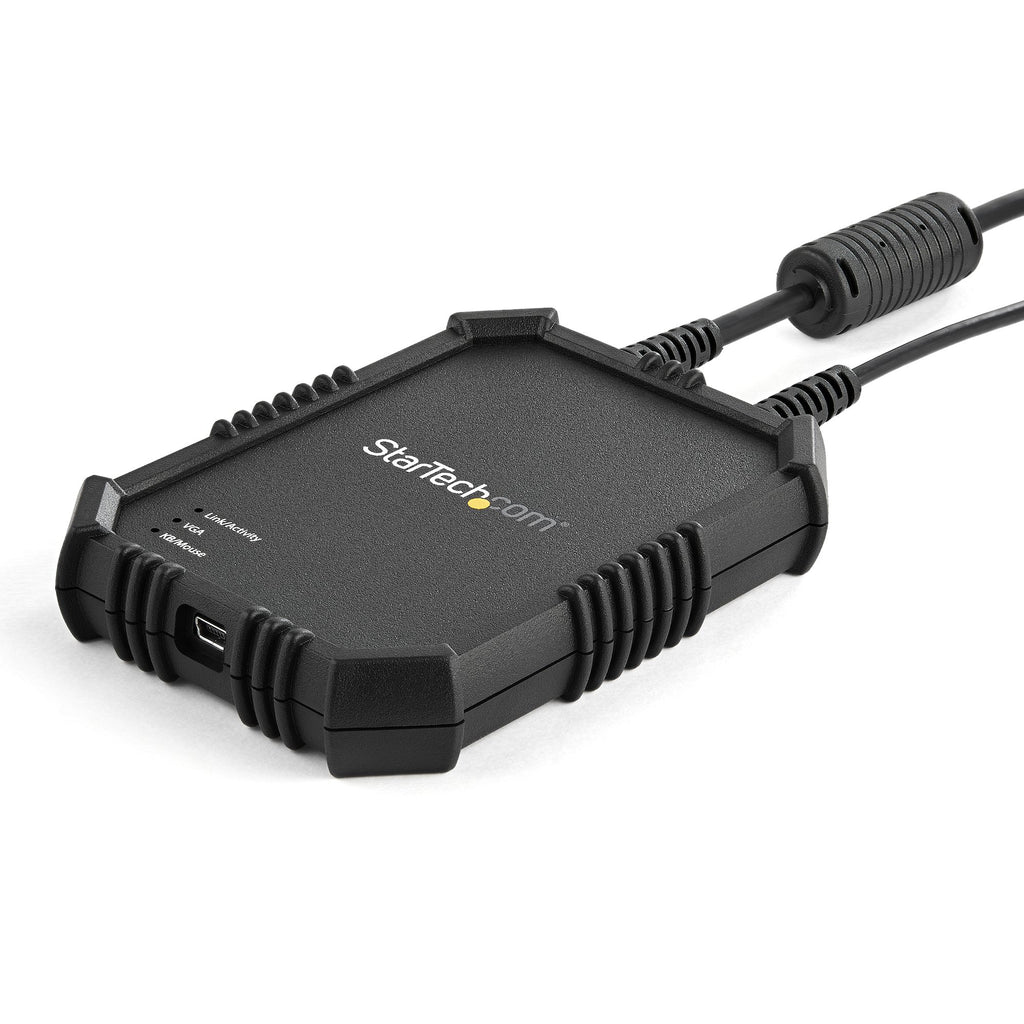StarTech.com Adaptateur Crash Cart USB pour PC Portable avec Boîtier Durable, Console KVM, Transfert de Fichiers et Acqu