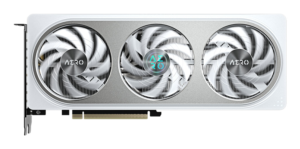 GIGABYTE GeForce RTX 5060 Ti AERO OC 16G Carte Graphique – 16 Go GDDR7, 128 bits, PCI-E 5.0, 2647MHz Fréquence du processeur, 3 x DisplayPort, 1 x HDMI, GV-N506TAERO OC-16GD - vue 2