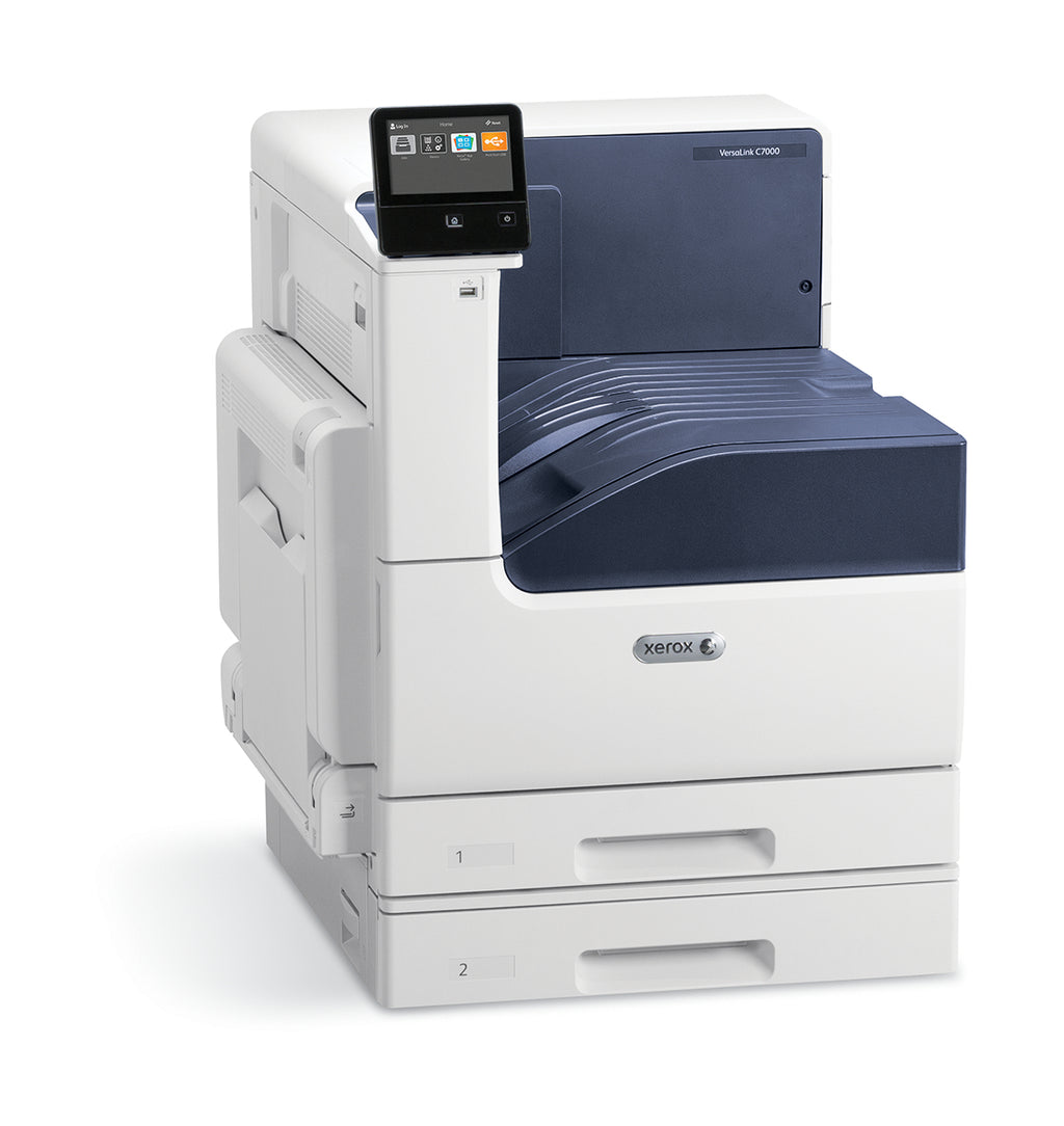 Xerox VersaLink C7000 Imprimante Couleur A3 Recto Verso, 35 ppm, Adobe PS3, PCL5e/6, 620 feuilles