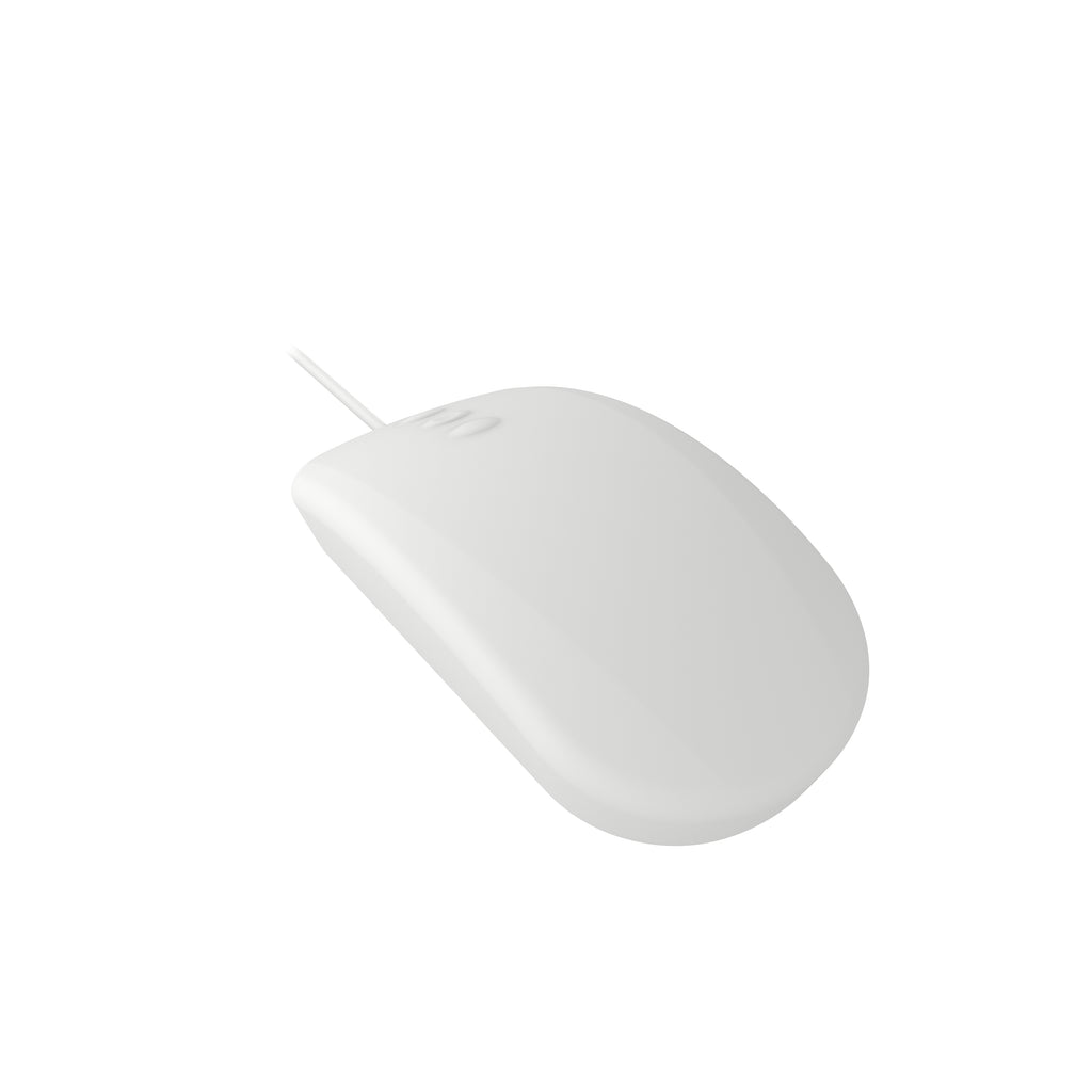 Contour Design Active Key Contour QuickClean Souris Médicale IP68 5 Boutons Filaire Blanc PMH3