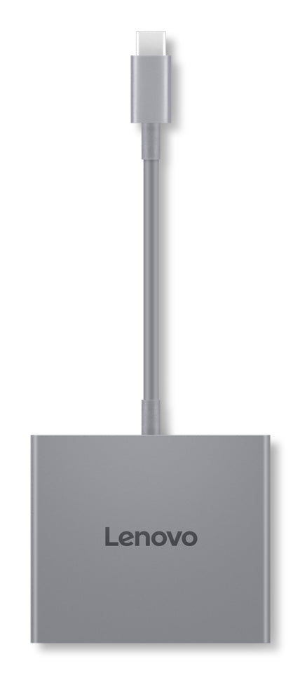 Lenovo GX91R64790 Station d'accueil USB 3.2 Gen 1 Type-C, Gris