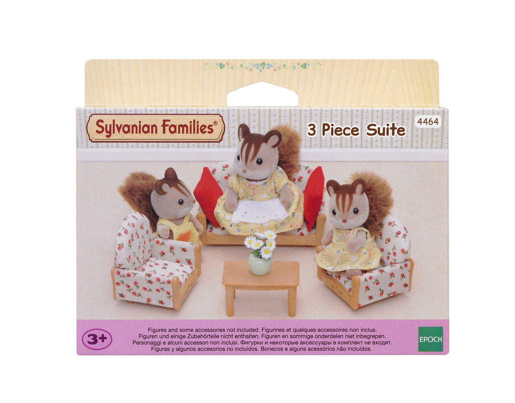 Sylvanian Families Le canapé, 2 fauteuils et table basse - vue 2