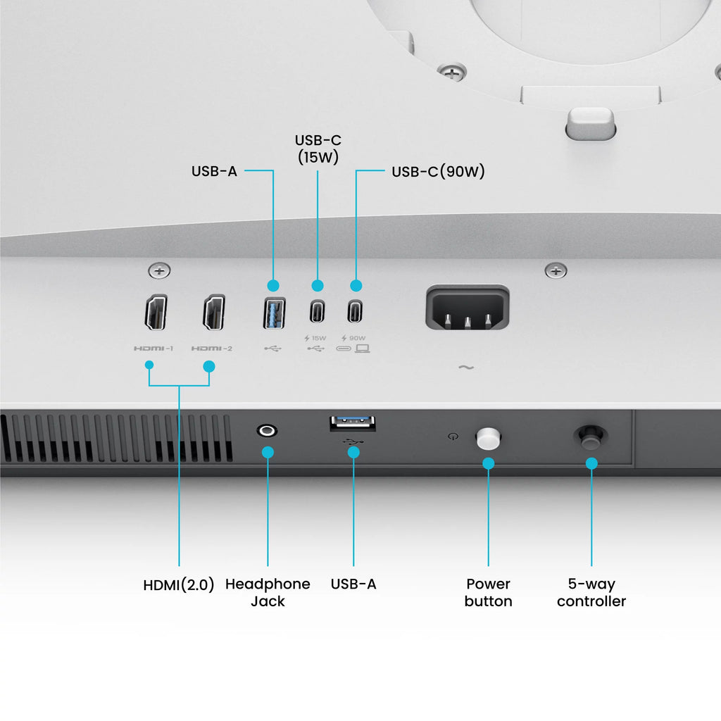 BenQ MA320UP écran plat de PC 80 cm (31.5") 3840 x 2160 pixels 4K Ultra HD Blanc