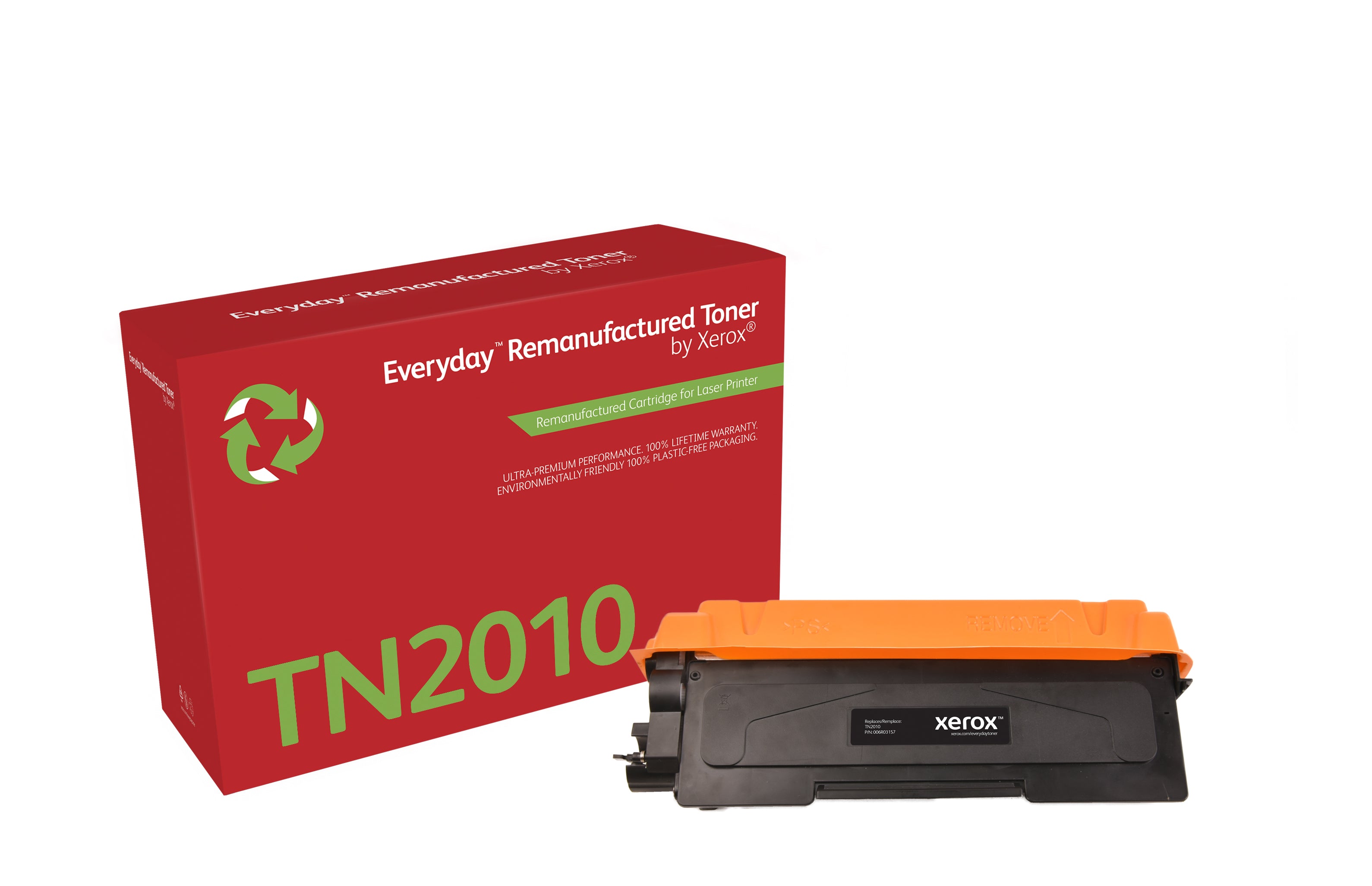 Toner remanufacturé Mono Everyday™ de Xerox compatible avec Brother TN2010, Capacité standard