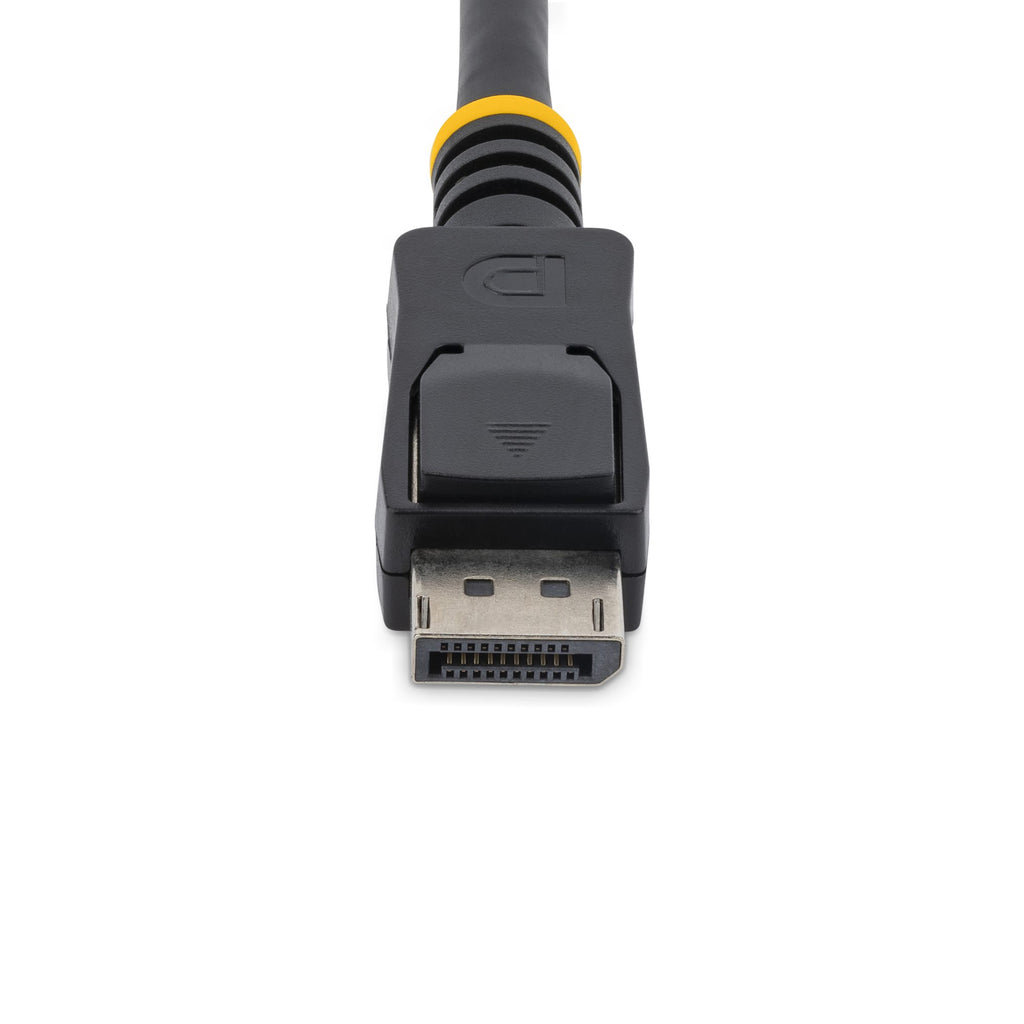 StarTech.com Câble DisplayPort 1.2 50cm - Câble DisplayPort Certifié VESA 4K x 2K Ultra HD - Câble Court DP à DP pour Moniteur - Cordon d'Affichage/Vidéo DP Fin - Connecteurs DP à Verrouillage